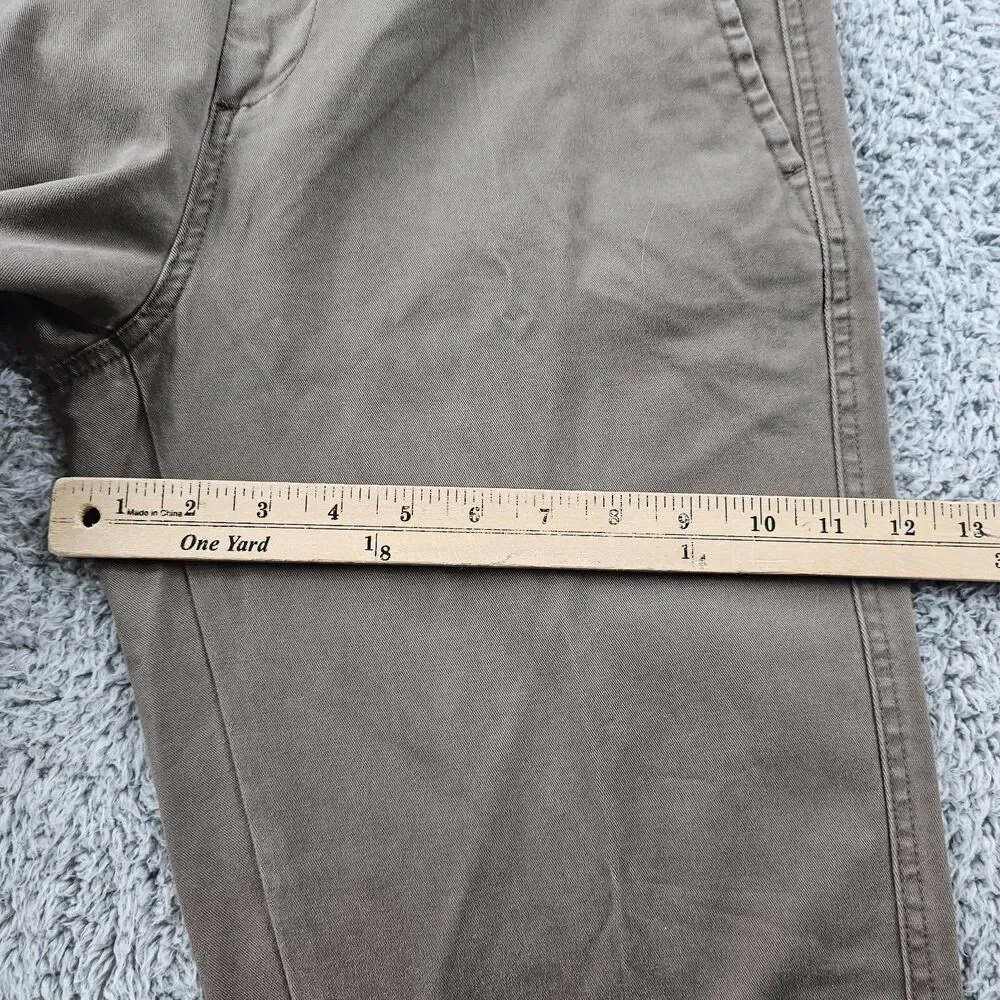 Joseph Abboud Pants 32x32 Khaki Brown Chino Comfort Stretch Preppy Casual NWT